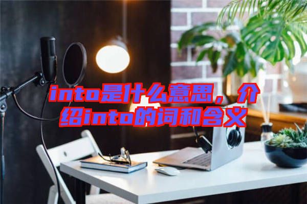into是什么意思，介紹into的詞和含義