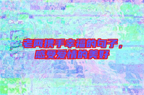 老兩攜手幸福的句子，感受愛(ài)情的美好