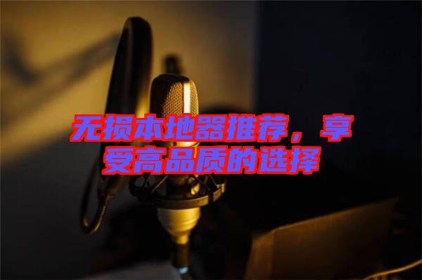 無損本地器推薦，享受高品質(zhì)的選擇