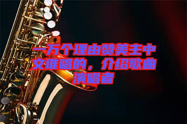 一萬(wàn)個(gè)理由贊美主中文誰(shuí)唱的，介紹歌曲演唱者