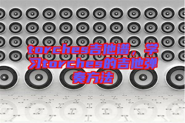 torches吉他譜，學(xué)習(xí)torches的吉他彈奏方法