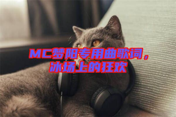 MC夢陽專用曲歌詞，冰場上的狂歡
