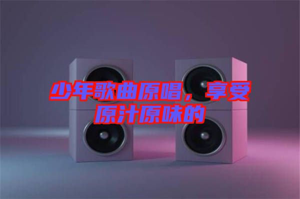 少年歌曲原唱，享受原汁原味的