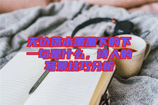無邊落木蕭蕭下的下一句是什么，詩人的寫景技巧分析