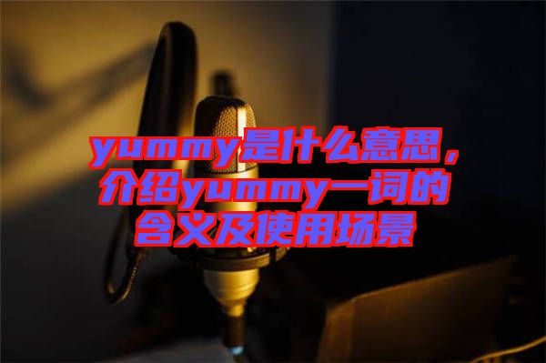 yummy是什么意思，介紹yummy一詞的含義及使用場景