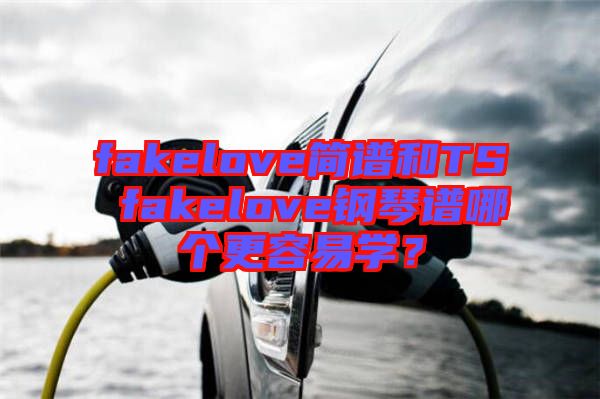 fakelove簡譜和TS fakelove鋼琴譜哪個更容易學？